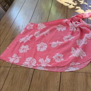 VTG Hilo Hattie Original Hawaii Floral Women's Cover-Up Sarong Skirt